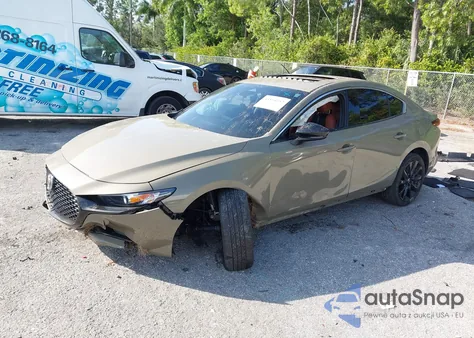 2025 Mazda Mazda3 2.5 Carbon Turbo z USA, uszkodzony, nr VIN JM1BPBXY2S1760536